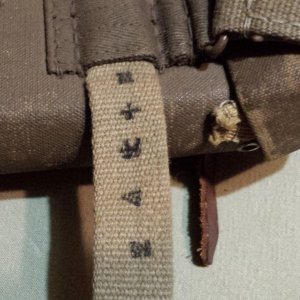 Arisaka Scope Pouch 6 pouch strap markings