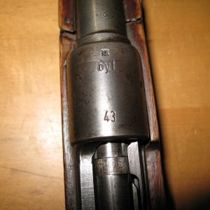 Mauser k98 byf 1943