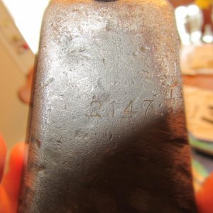 butt plate 2147 no proof markings