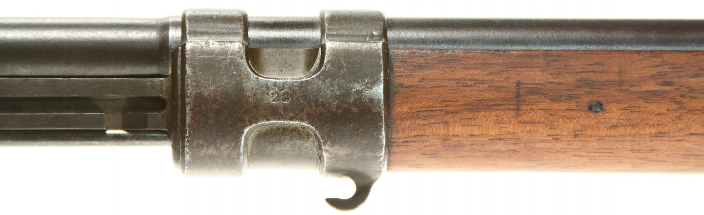 1916 Spandau SG 3328 4 front barrel band left