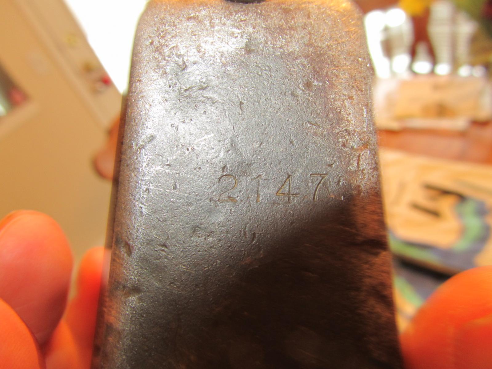 butt plate 2147 no proof markings