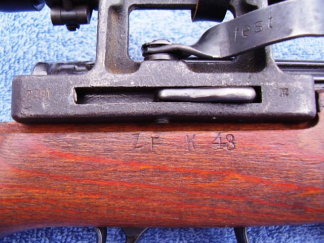 qve45, yes the mount matches.
 Local vet shot the former owner of this rifle in a tree after a few men were lost. He was given the rifle by the guys a